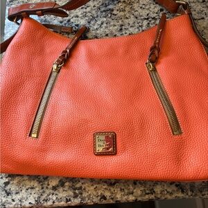 Dooney & Bourke Vibrant Orange Shoulder Bag
